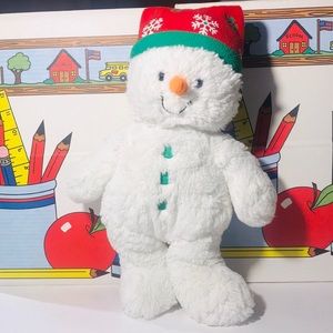 Build A Bear Snow BOY Snowman Plush